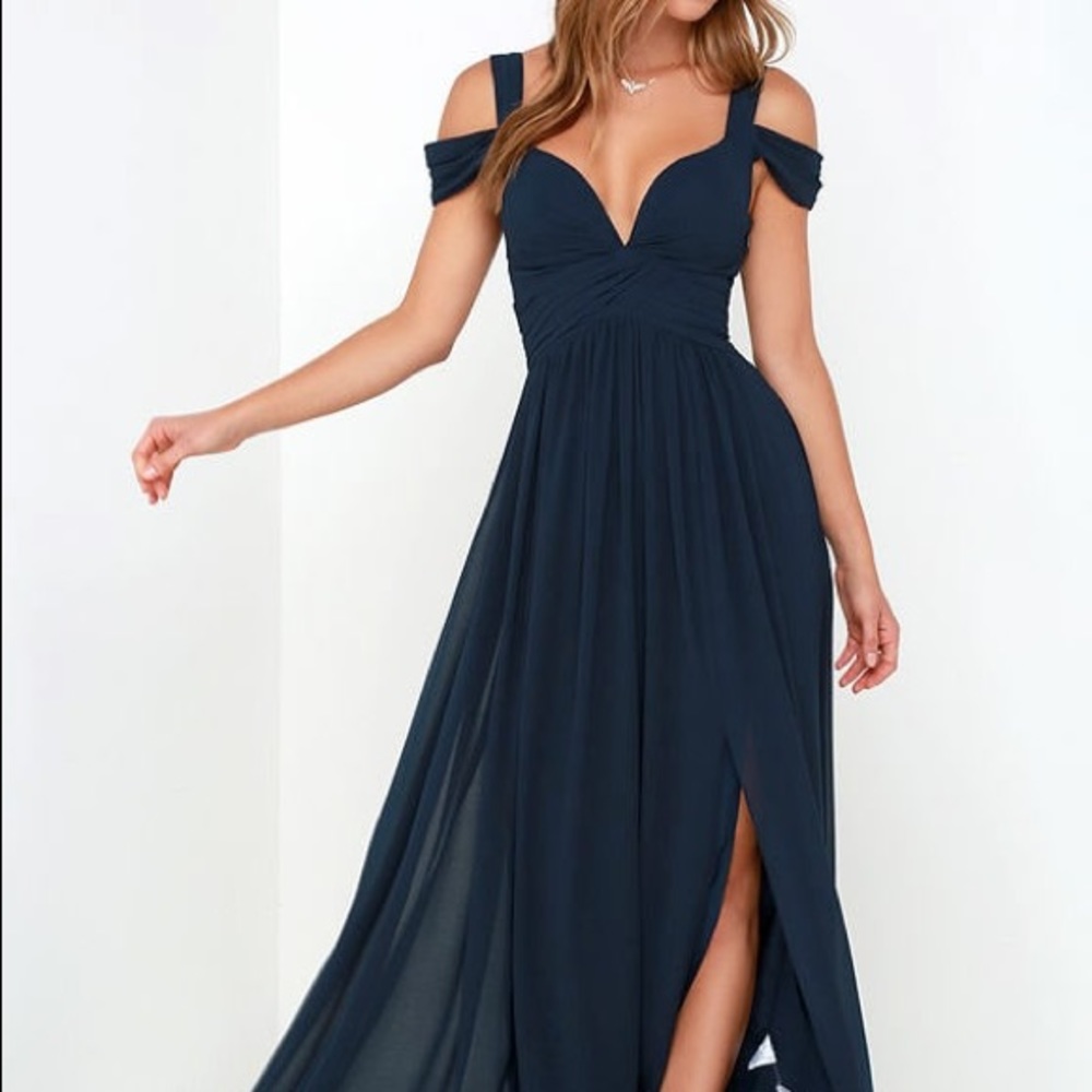 Lulus Ocean of Elegance Dress TAILORED for petite